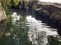 丸駒温泉　湖畔の露天風呂